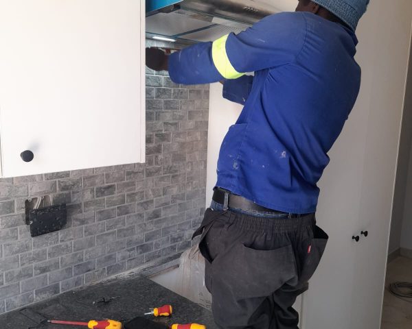 Extractor fan installation Extractor fan installation